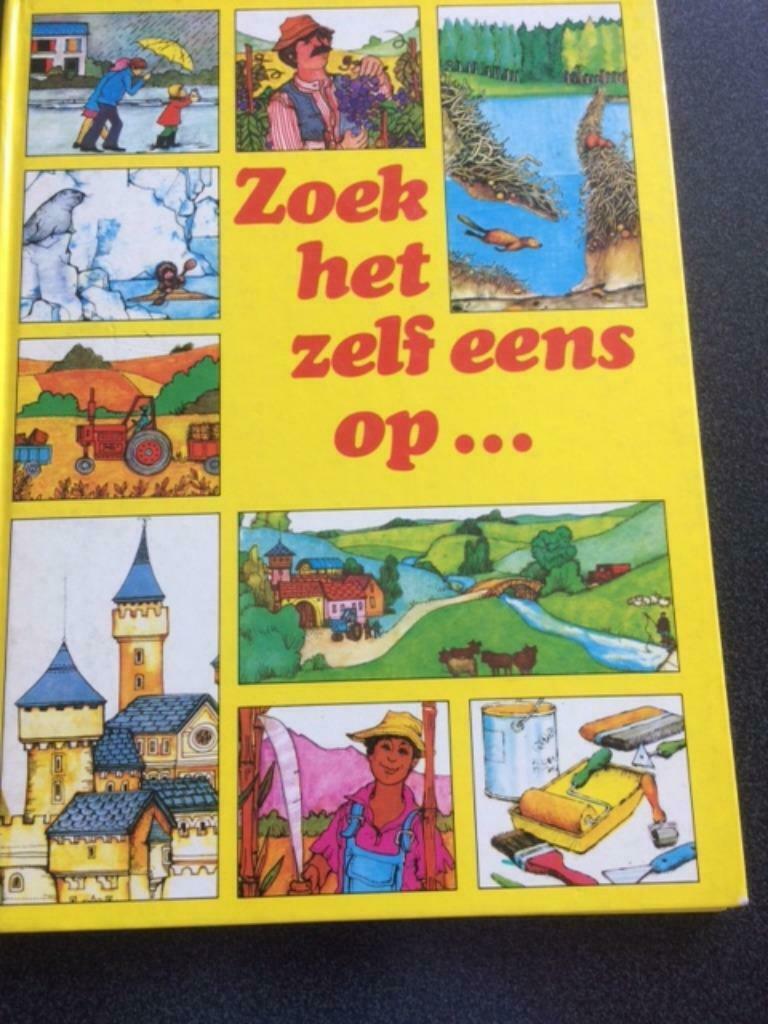 vieux livre Cherchez-le vous-même - une sorte d'encyclopédie, Livres, Livres pour enfants | Jeunesse | Moins de 10 ans, Utilisé