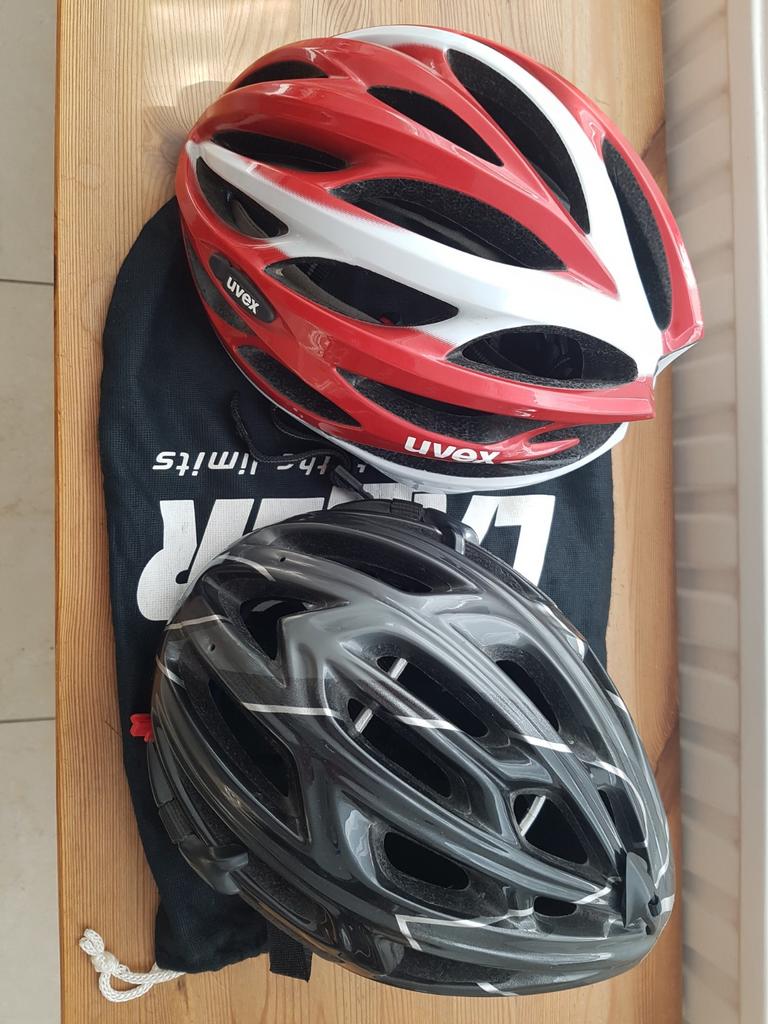 Casques velo UVEX et LASER, Enlèvement, Utilisé, L