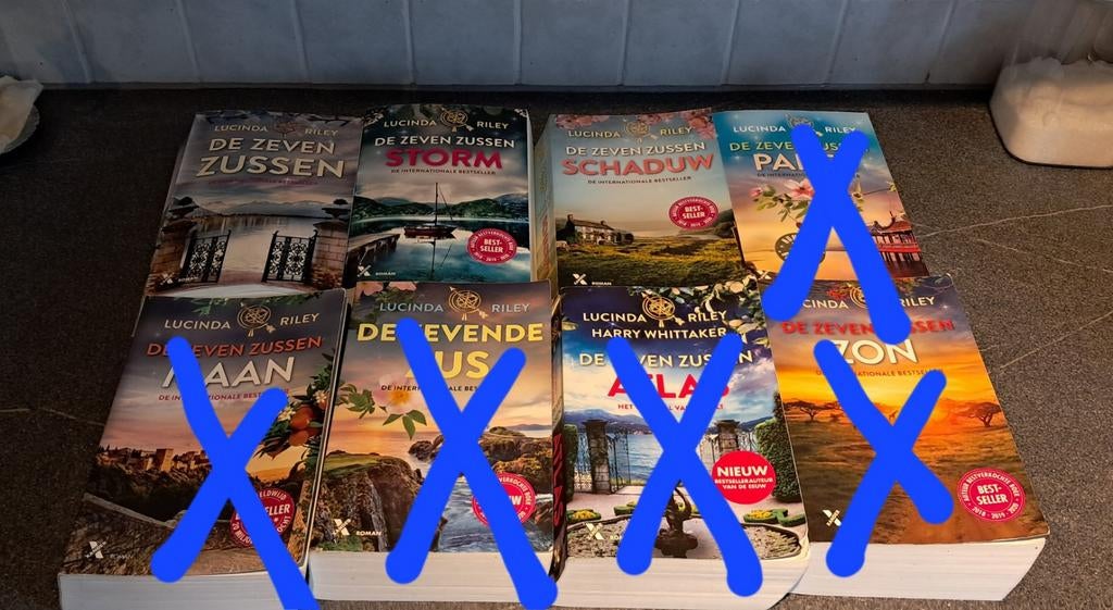 Boeken De Zeven Zussen, Storm en Schaduw van Lucinda Riley, Ophalen, Gelezen