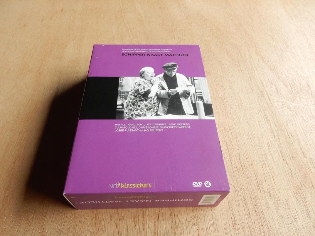 nr.1872 - Dvd box: schipper naast matilde, Alle leeftijden, Boxset, Drama, Ophalen of Verzenden