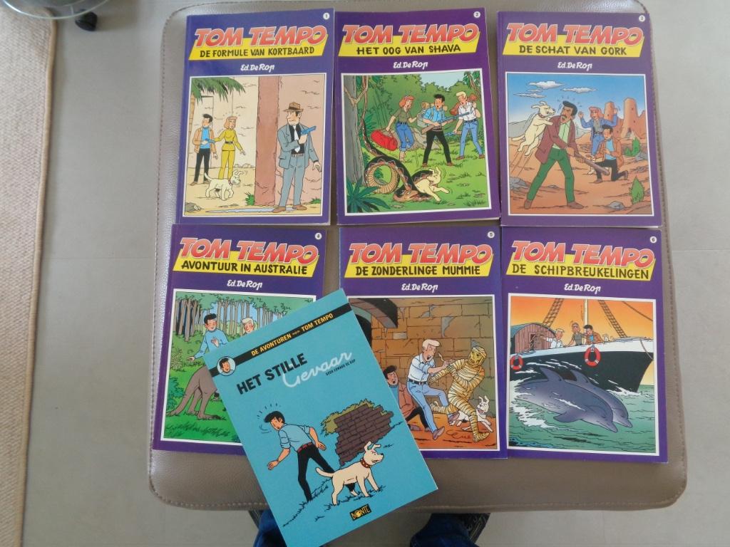 Tom Tempo - 7 albums (1e druk 1989/2006), Ophalen of Verzenden