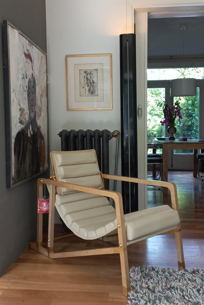 Transat Eileen gray jean badovici France 1927 fauteuil, Huis en Inrichting, Zetels | Zetels en Chaises Longues, Ophalen of Verzenden