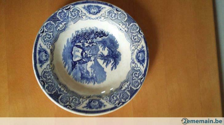 Assiette Mouzin Lecat & Cie Nimy