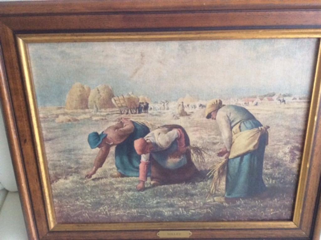 Reproductie Gleaner of Millet, Antiek en Kunst, Ophalen
