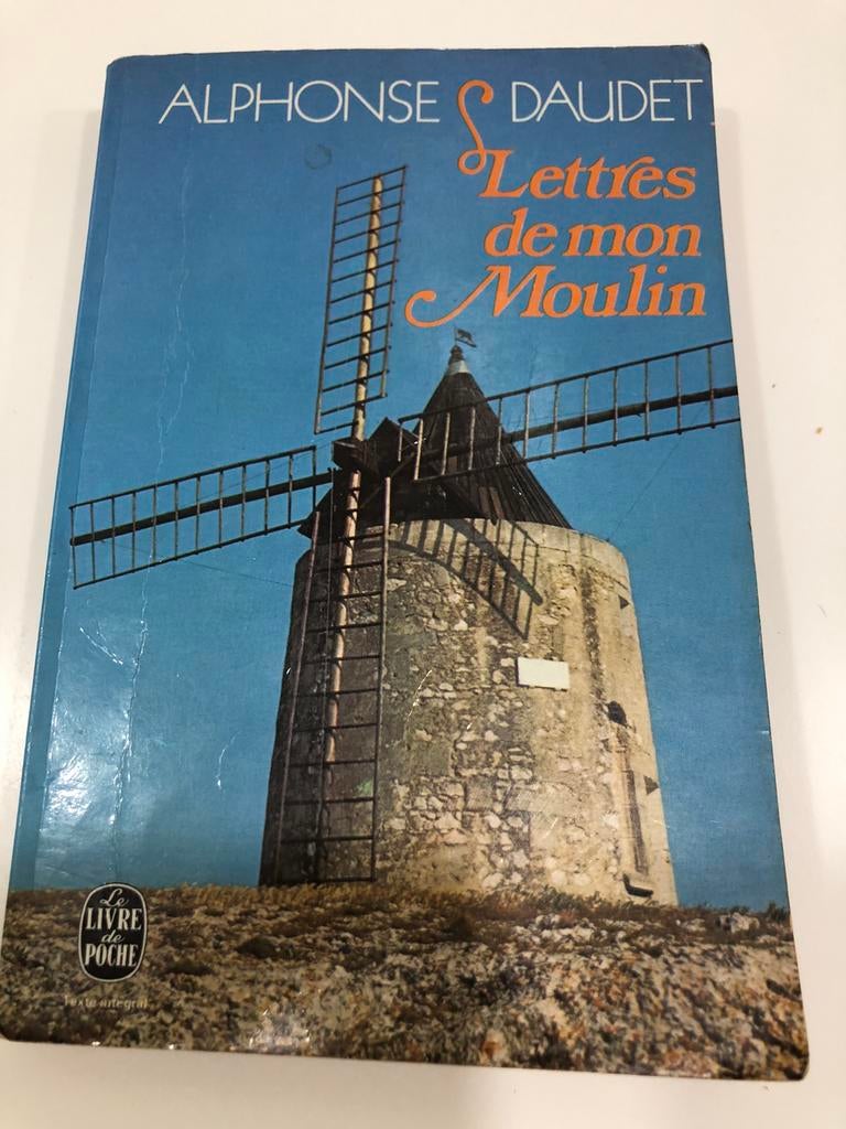 Lettres de mon Moulin, Enlèvement ou Envoi, Utilisé, Alphonse Daudet, Un auteur