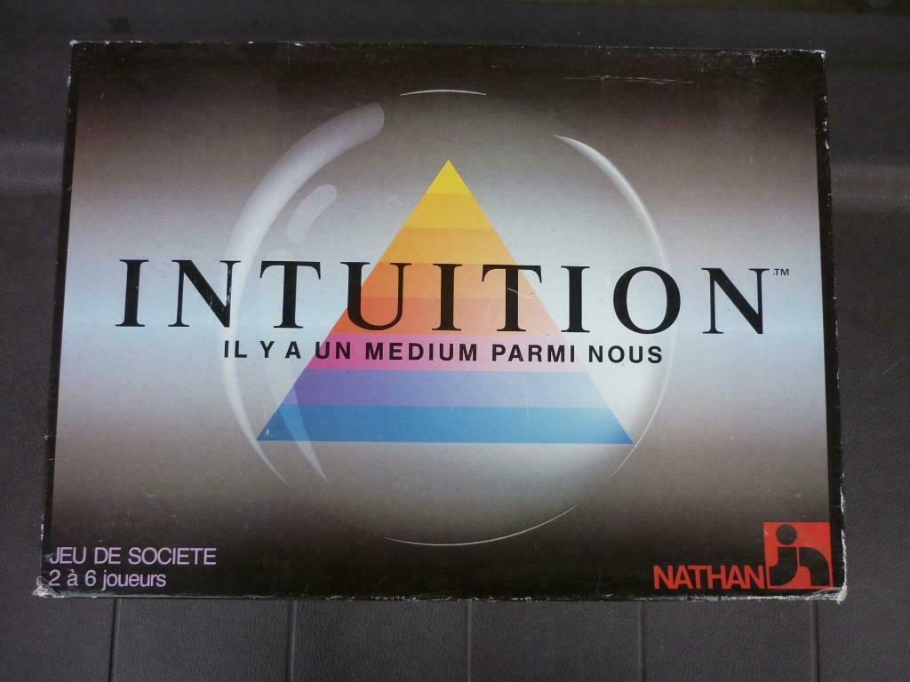 Jeu de société - Intuition - Nathan, Trois ou quatre joueurs, Enlèvement ou Envoi, Utilisé, Nathan