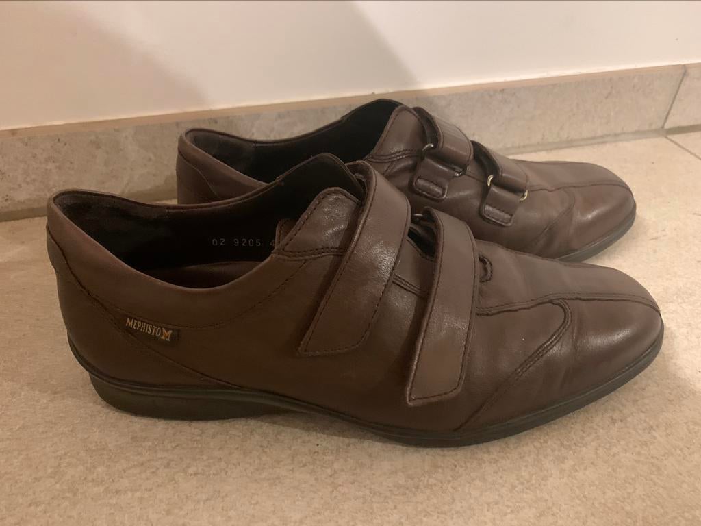 De schoenen Memphisto 42 bruin met klittenband, Enlèvement ou Envoi