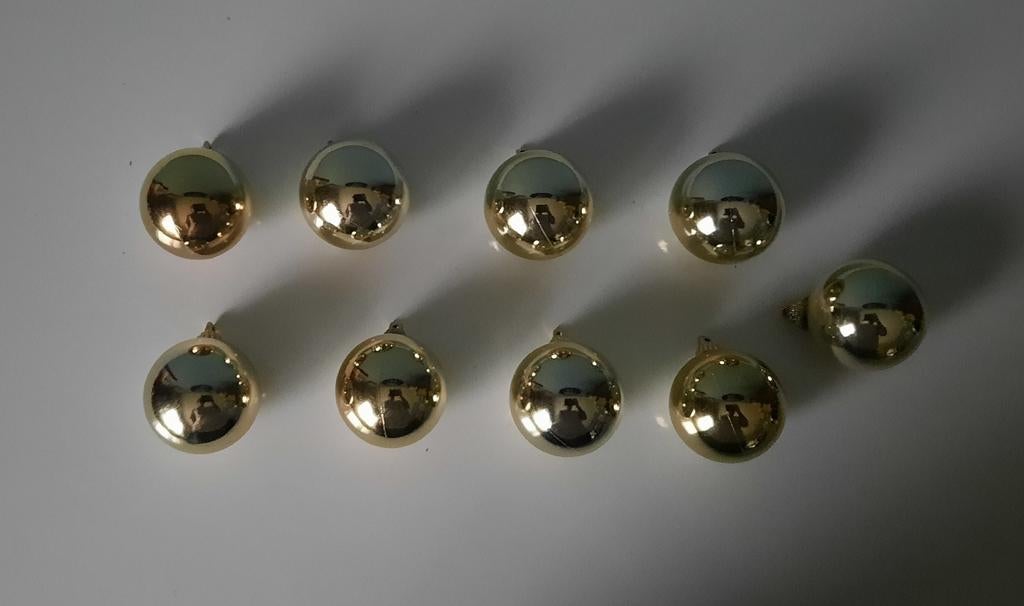 9 boules de Noël, Enlèvement ou Envoi, Comme neuf, Décoration