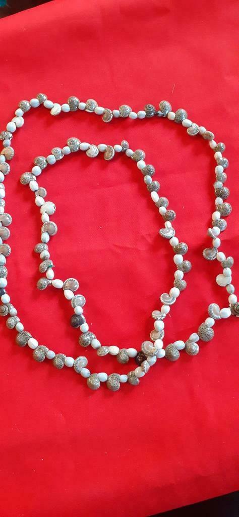 Collier sautoir coquillage, Ophalen of Verzenden
