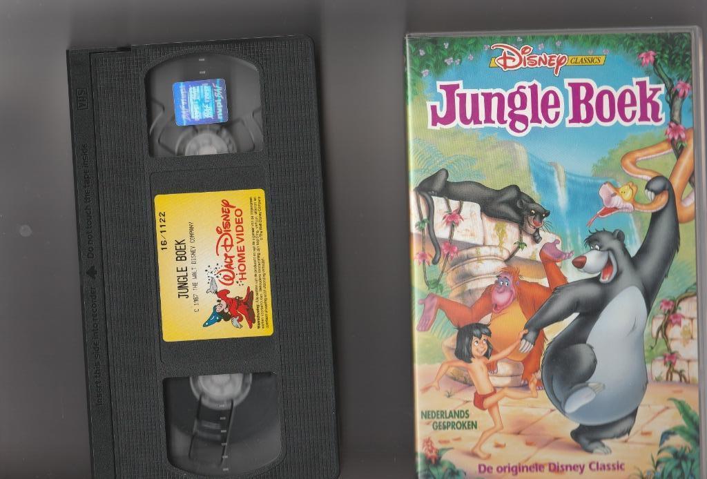 Jungle book, Cd's en Dvd's, VHS | Kinderen en Jeugd, Alle leeftijden, Ophalen of Verzenden, Zo goed als nieuw, Tekenfilm