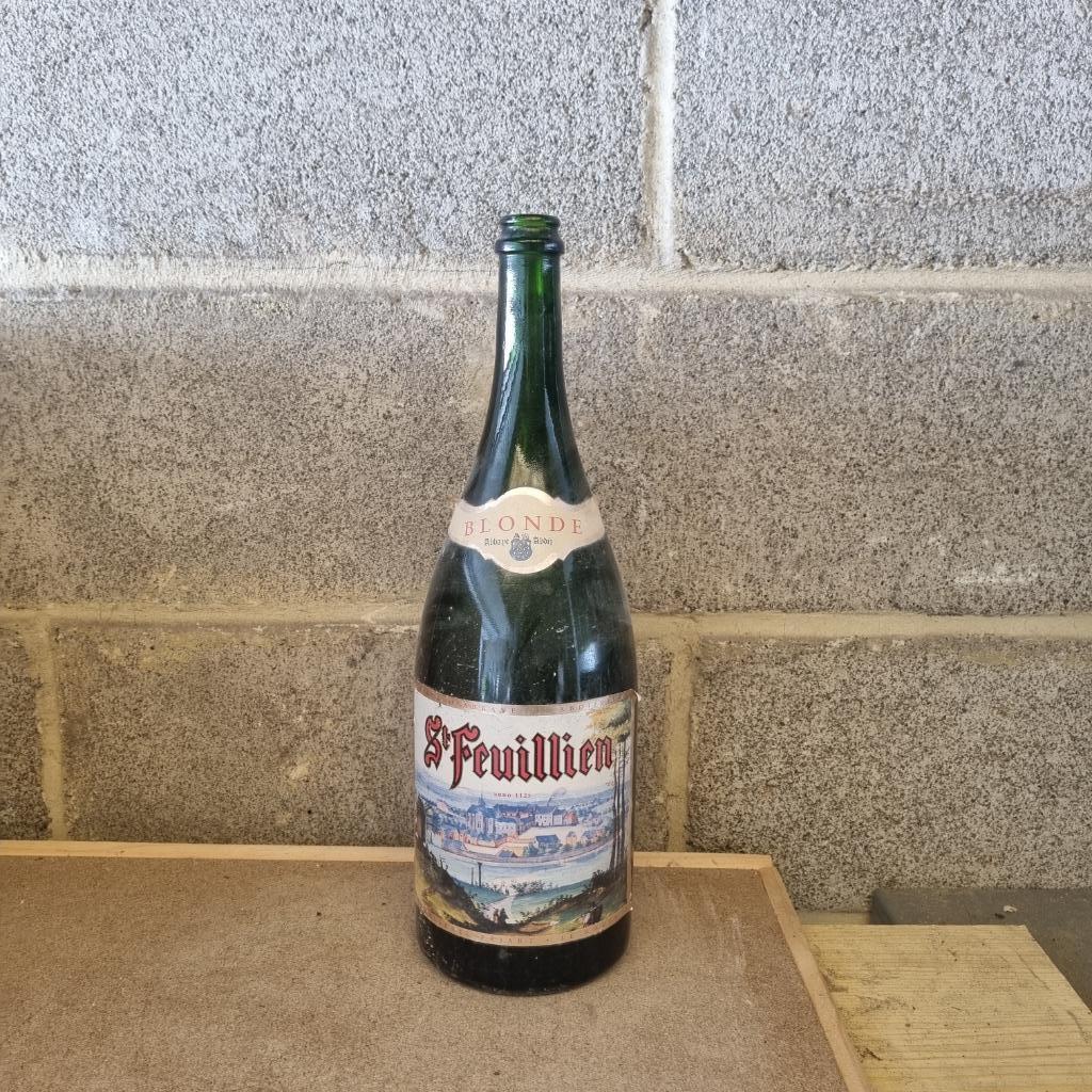 Magnum de bière St Feuillien Blonde, Enlèvement ou Envoi, Utilisé, Bouteille(s), Autres marques