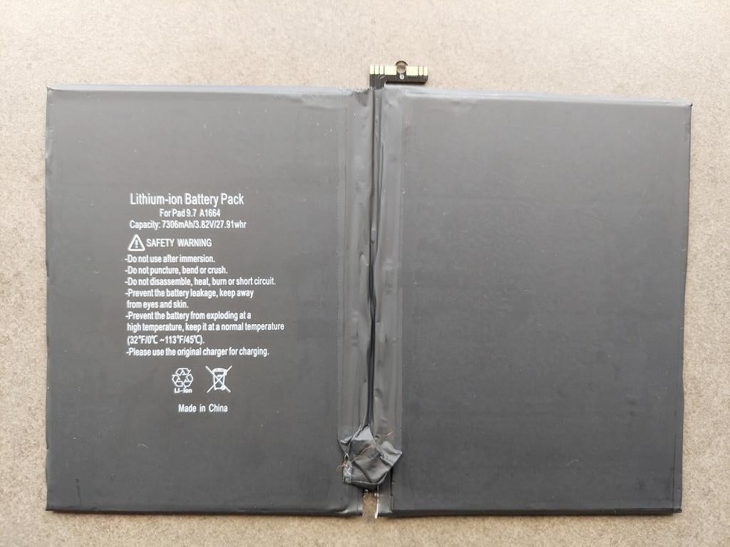 IPad Pro 9.7 2016 batterij, Ophalen, Zo goed als nieuw