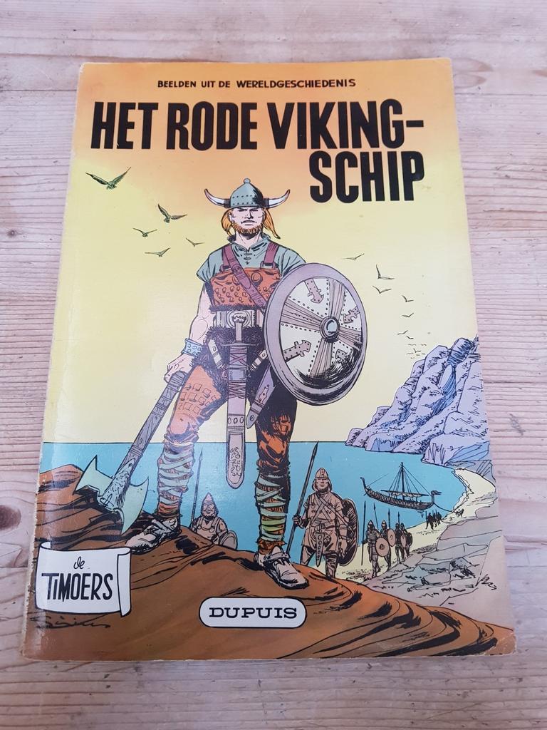 De Timoers 14 Het rode vikingschip 1e druk 1963 Dupuis, Livres, BD, Comme neuf, Une BD, Enlèvement ou Envoi