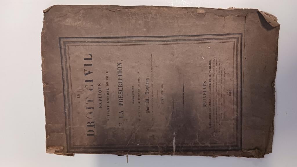 GRATIS. Voorbladen Droit Civil 1835 gratis, Ophalen