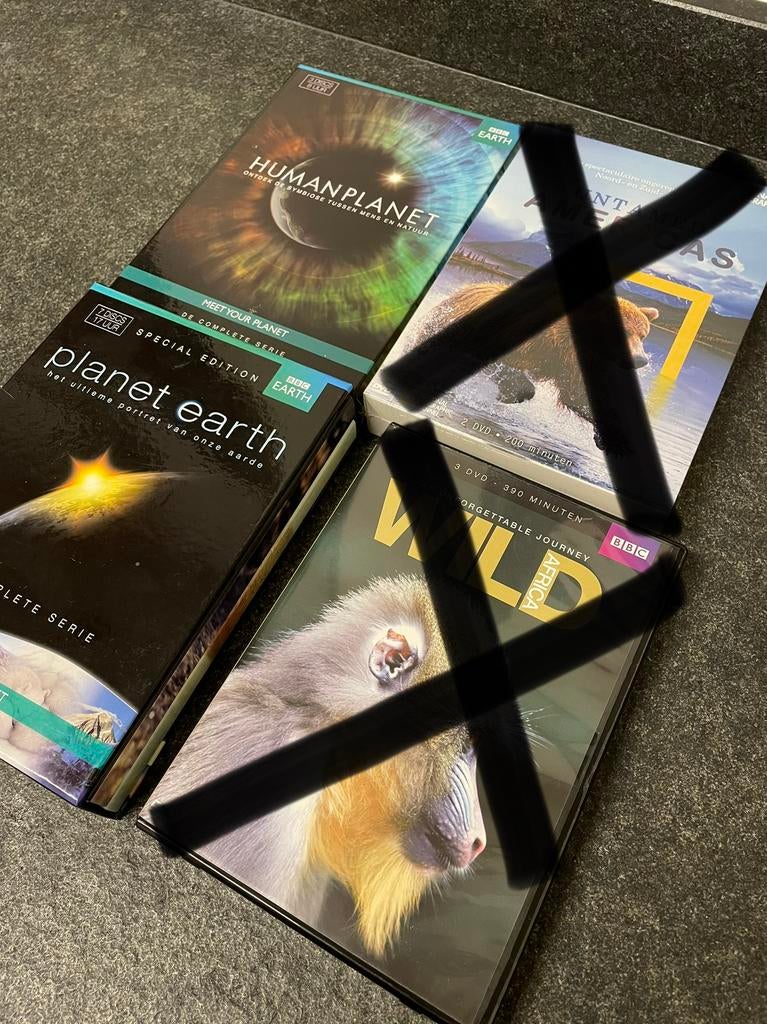 2 National Geographic dvd’s, Cd's en Dvd's, Ophalen of Verzenden, Zo goed als nieuw
