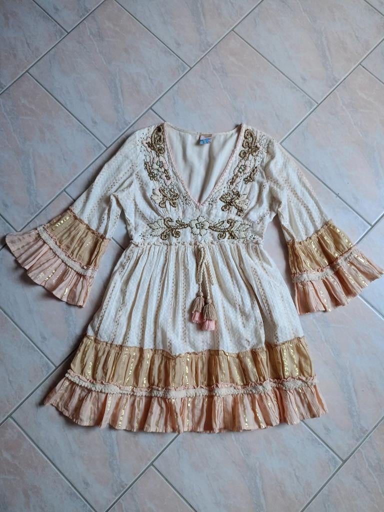 Robe à perles, Autre, Comme neuf, Envoi, Au-dessus du genou