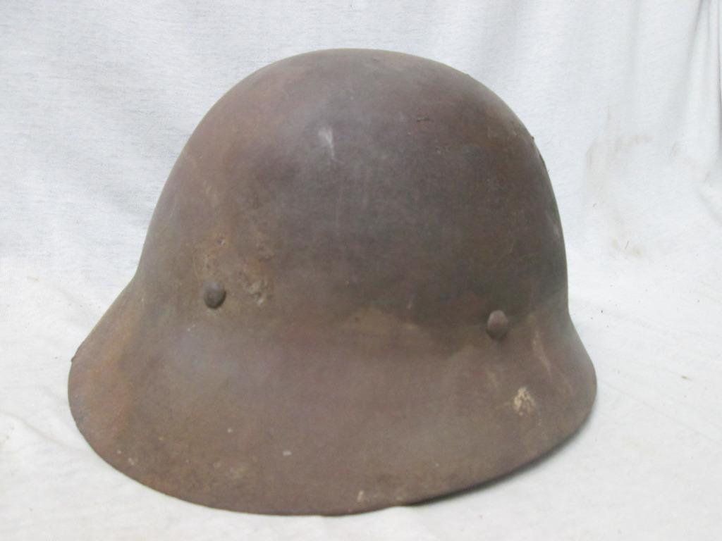 Japanse helm jaren 30 gebruikt door luchtbescherming TOP, Verzamelen, Ophalen of Verzenden