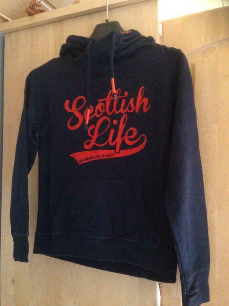 Trui met capuchon van Lola&Liza, Ophalen of Verzenden, Gedragen, Maat 36 (S), Blauw