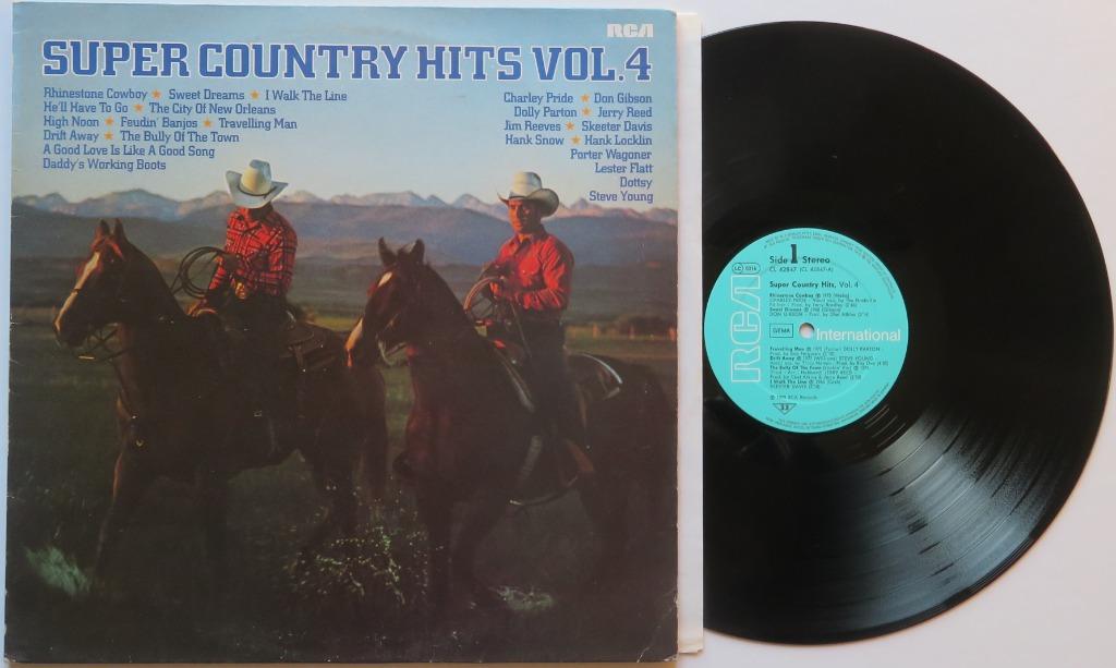 Super Country hits - Vol.4. Lp, Ophalen of Verzenden, Gebruikt, 12 inch