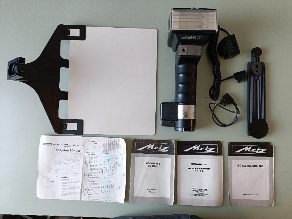 Metz flitser 45CT 4, Audio, Tv en Foto, Foto | Flitsers, Ophalen of Verzenden, Zo goed als nieuw, Metz