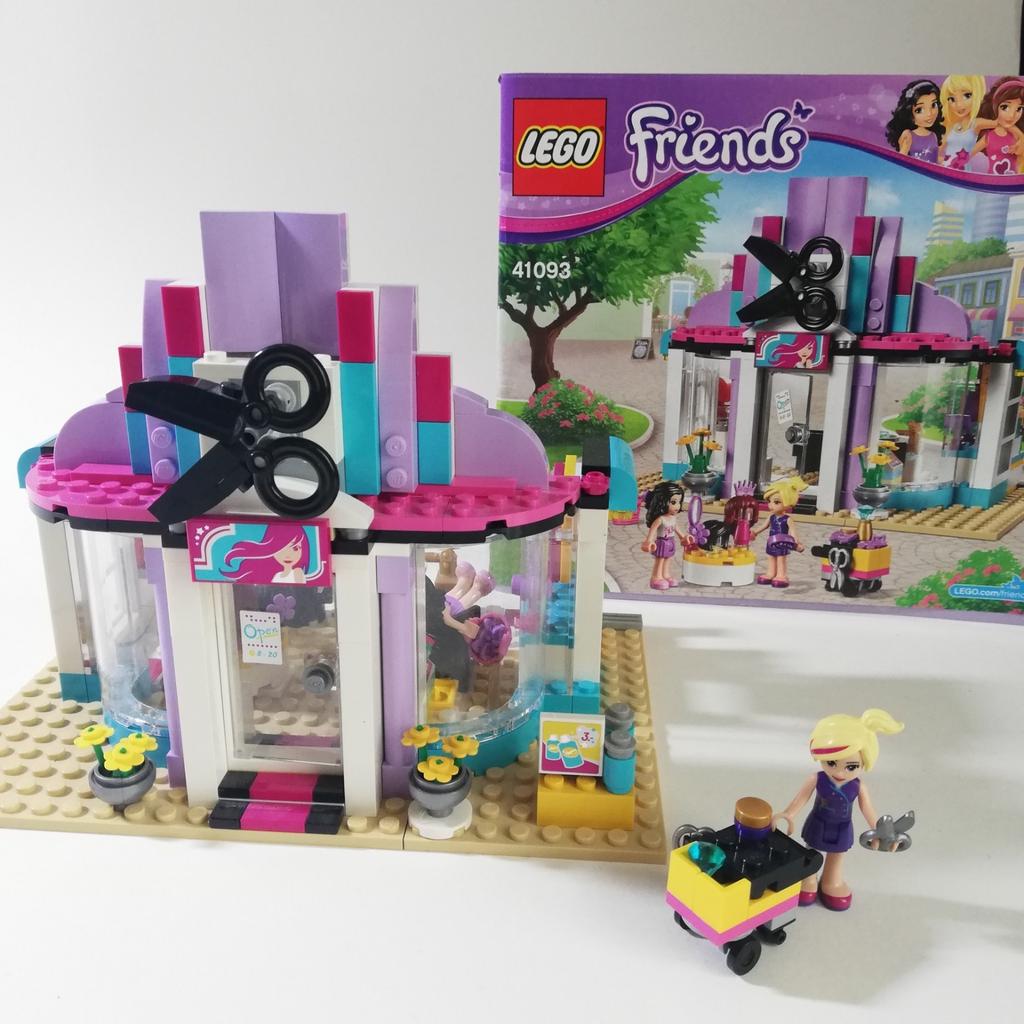Lego Friends 41093  salon de coiffure, Ophalen, Zo goed als nieuw, Complete set, Lego