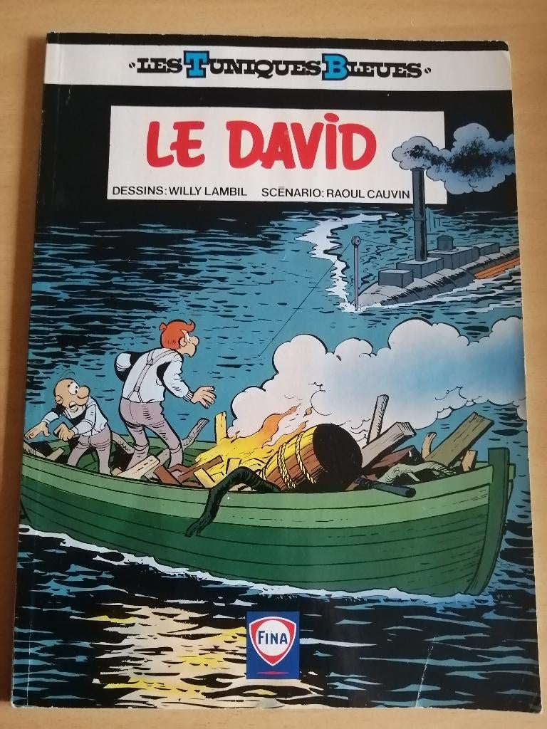 BD Les tuniques Bleues 19. Le David de Cauvin et Lambil, Ophalen of Verzenden