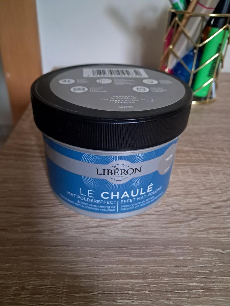 Peinture pour meuble Taupe Libéron Le Chaulé, Bricolage & Construction, Neuf, Moins de 5 litres, Enlèvement ou Envoi, Brun