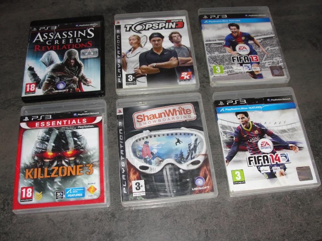 Playstation 3 Games    6 stuks, Ophalen of Verzenden, Gebruikt, Overige genres, Vanaf 3 jaar