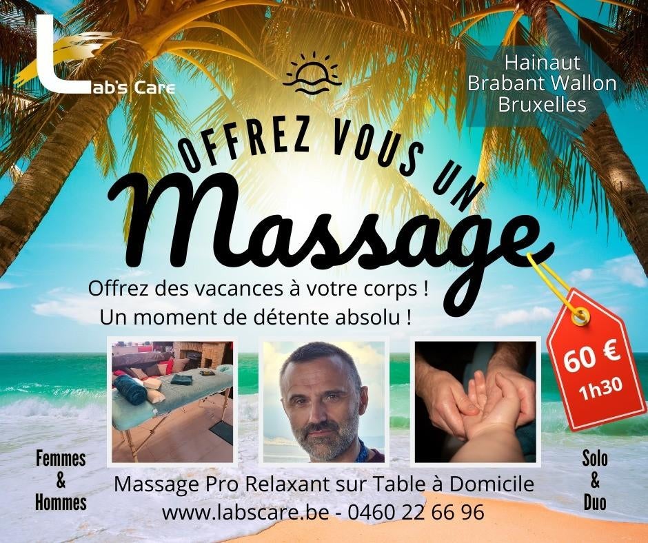Massage Relaxant Pro à Domicile, Services & Professionnels, Massage relaxant