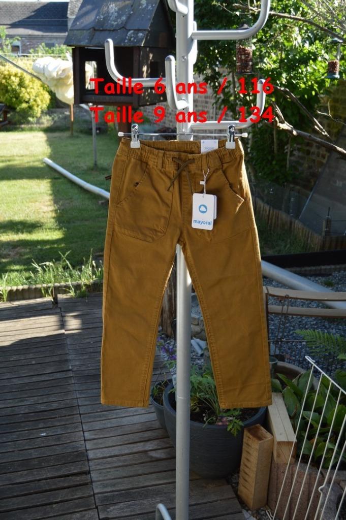 pantalon brun, jogger , taille 9 ans , coton ( mayoral, Kinderen en Baby's, Kinderkleding | Maat 140, Ophalen of Verzenden, Nieuw