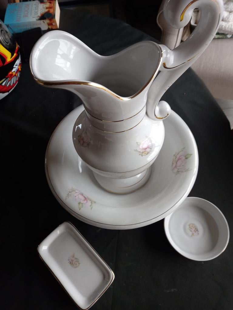 Ancienne carafe à linge et..., Enlèvement ou Envoi