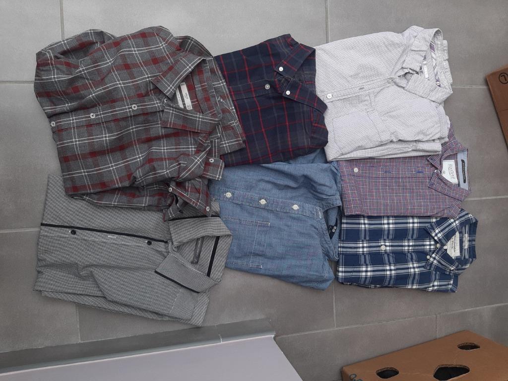 7 chemises homme, Enlèvement, Porté