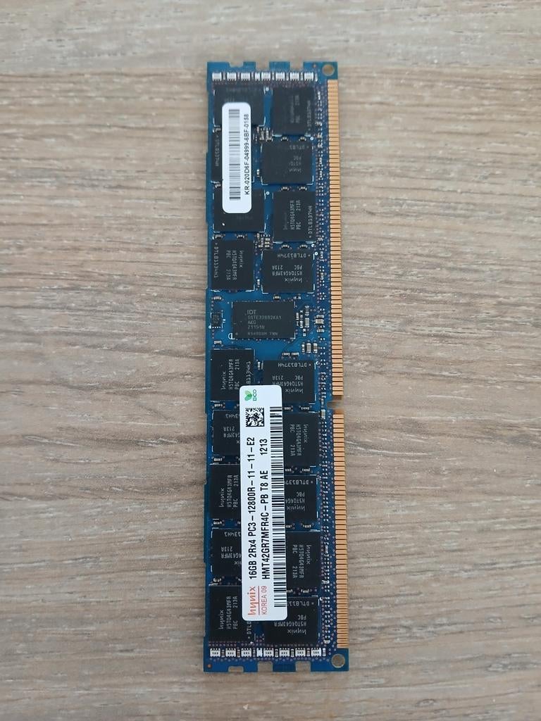 SK Hynix 16GB 2Rx4 PC3-12800R DDR3, Ophalen of Verzenden, DDR3, 16 GB