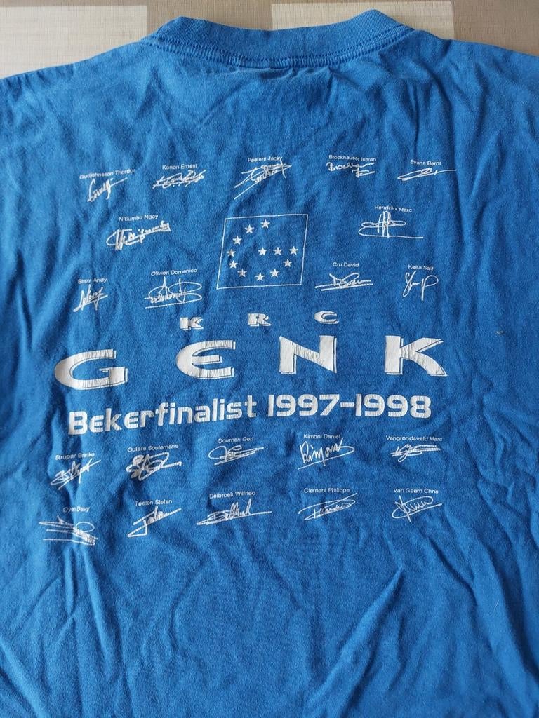T-shirt KRC Genk Cup Final 97 97, Enlèvement ou Envoi, Comme neuf