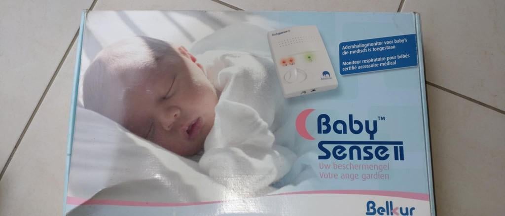 Baby Sense II Belkur ademhalingsmonitor (wiegdood preventie), Kinderen en Baby's, Ophalen of Verzenden, Zo goed als nieuw, Overige typen