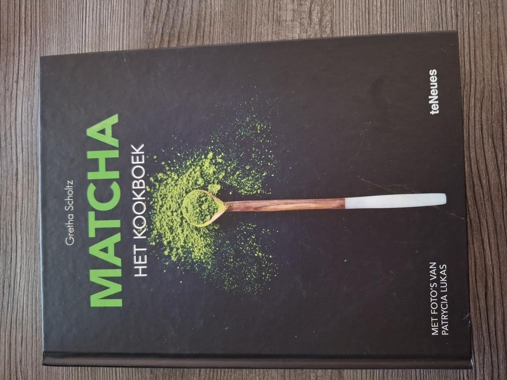 Matcha kookboek, Overige typen, Greta Scholtz, Ophalen of Verzenden, Zo goed als nieuw