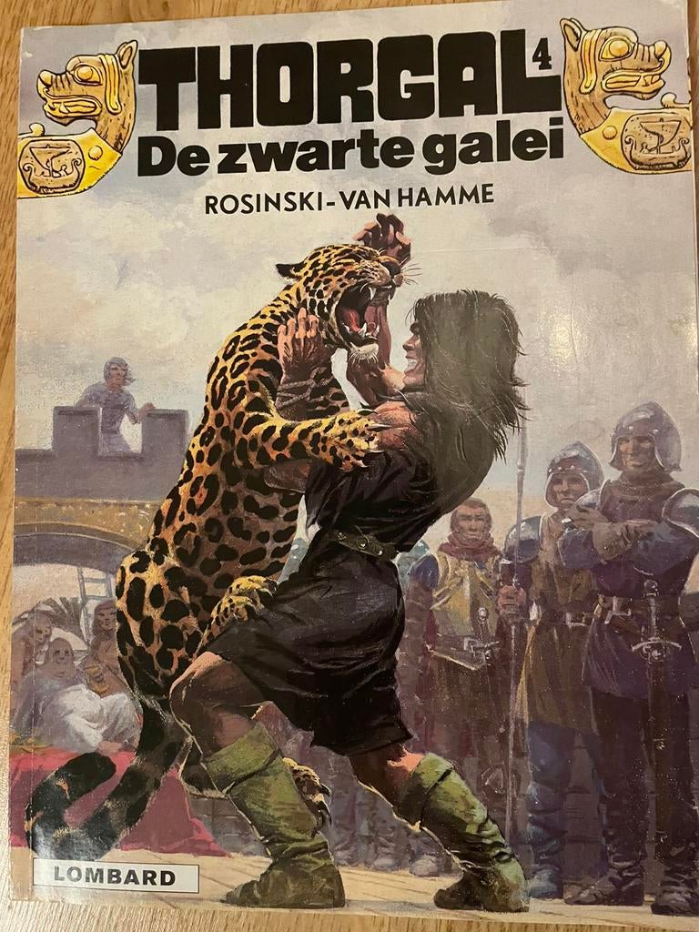 Thorgal ‘De zwarte galei’, Eén stripboek, Ophalen of Verzenden, Zo goed als nieuw