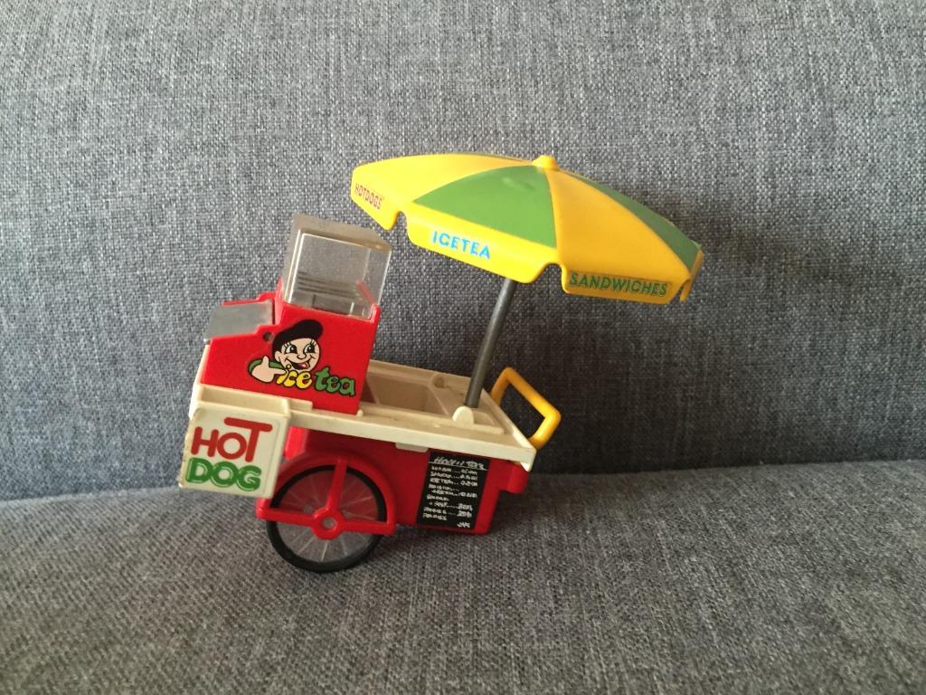 Playmobil Hot Dog kraam, Ophalen of Verzenden, Zo goed als nieuw, Los Playmobil