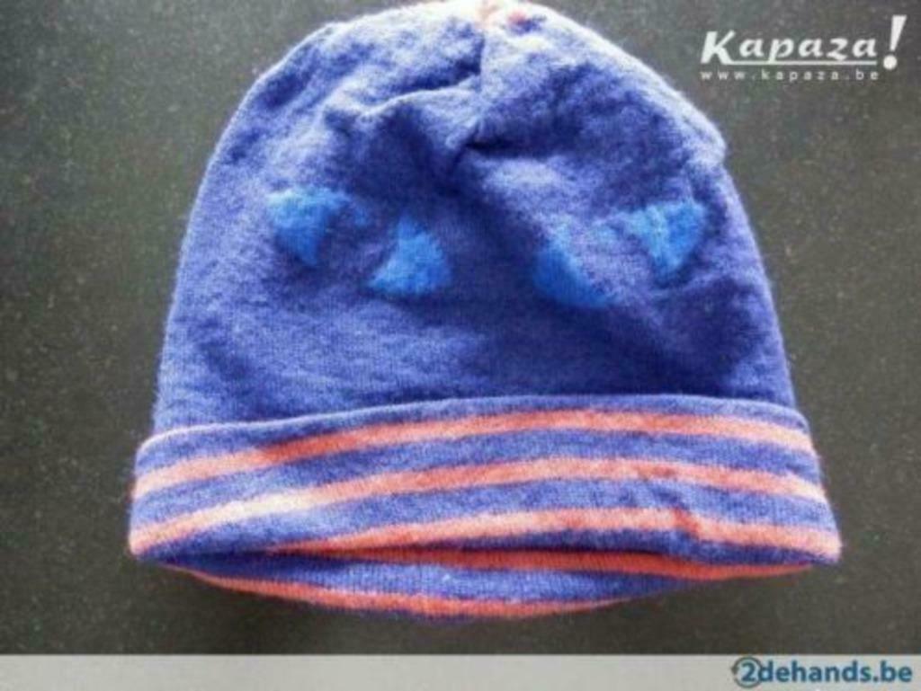 Hilde & Co : Blauw met oranje muts maat 1, Gebruikt, Jongen of Meisje, Ophalen of Verzenden, 104 of kleiner