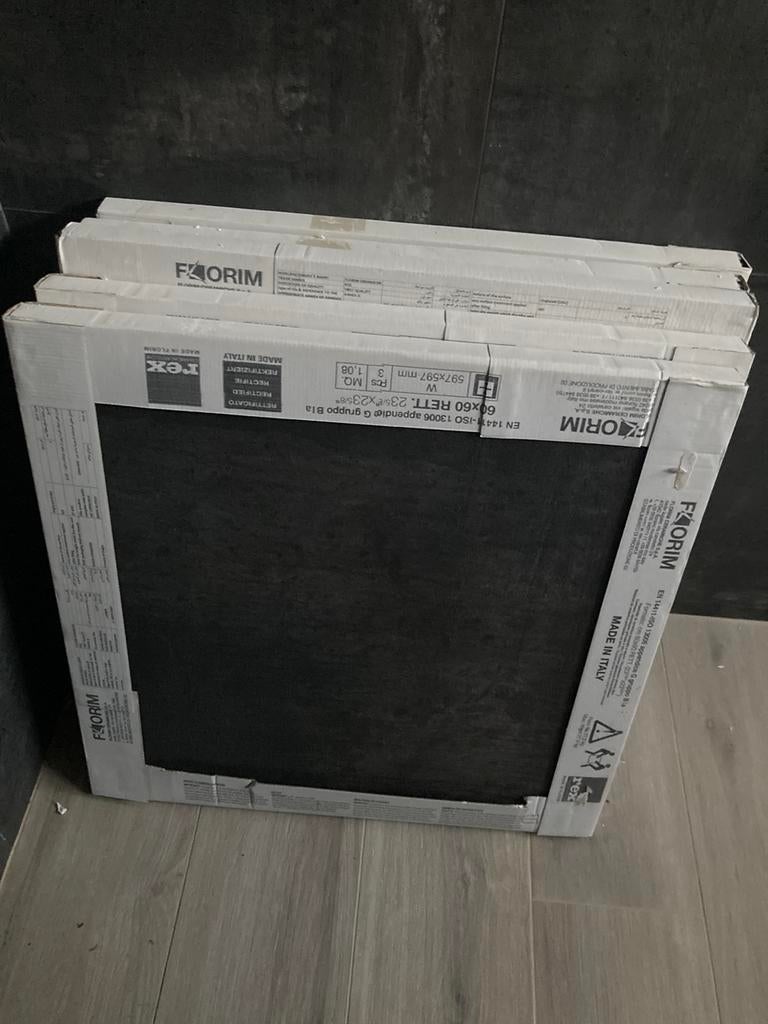Rex Matieres Barrique Matte 60x60 RTT, Doe-het-zelf en Bouw, Tegels, Ophalen, Nieuw, Keramiek