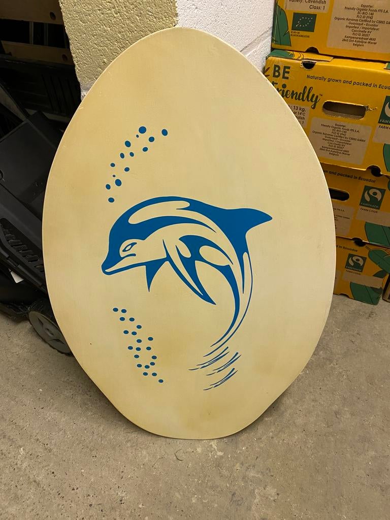 Petit dauphin en planche de surf, Enlèvement ou Envoi, Comme neuf