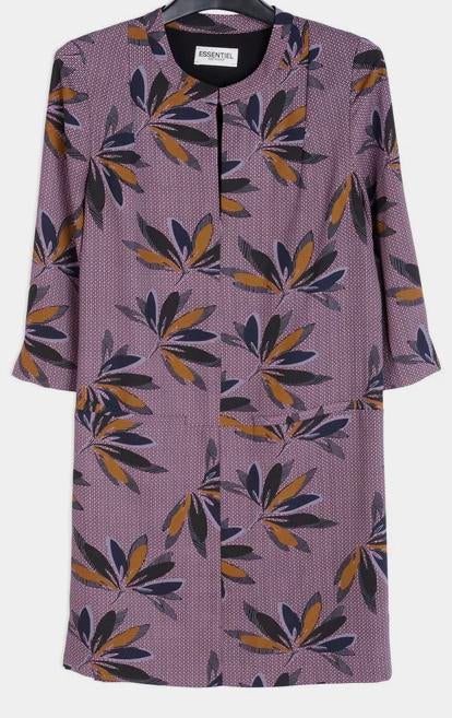 Jurk Essentiel antwerp 42, Enlèvement ou Envoi, Comme neuf, Taille 42/44 (L), Violet