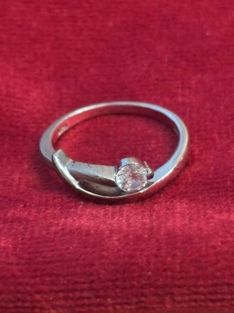 Twice As Nice ring, Enlèvement ou Envoi, Comme neuf, Argent, Femme
