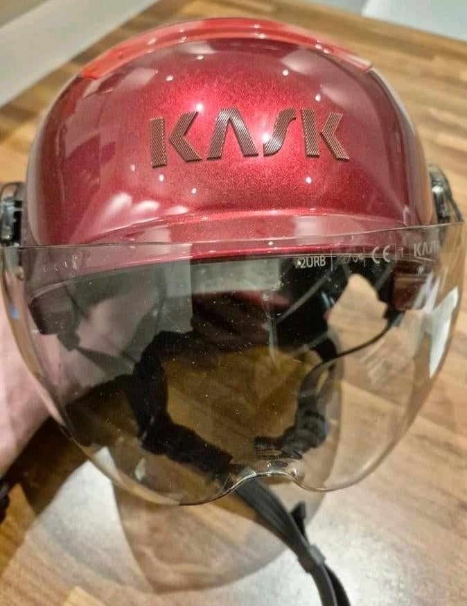 KASK URBAN R fietshelm met vizier, Fietsen en Brommers, Kask / KASK, Zo goed als nieuw, Heer of Dame, Ophalen