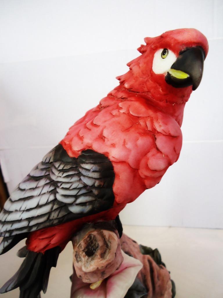 Perroquet Ara Capoli Collection Statue H 30😎💑🤗🎁👌, Collections, Statues & Figurines, Comme neuf, Animal, Enlèvement ou Envoi