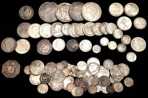 Achète tous bijoux et pièces en argent, Enlèvement, Argent
