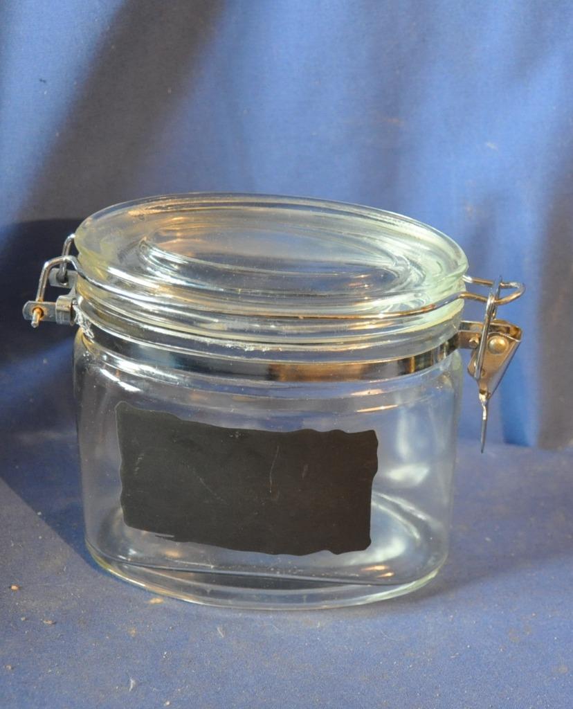 bocal hermétique pour conservation aliment (3), Enlèvement ou Envoi, Utilisé, Verre, Récipient(s)