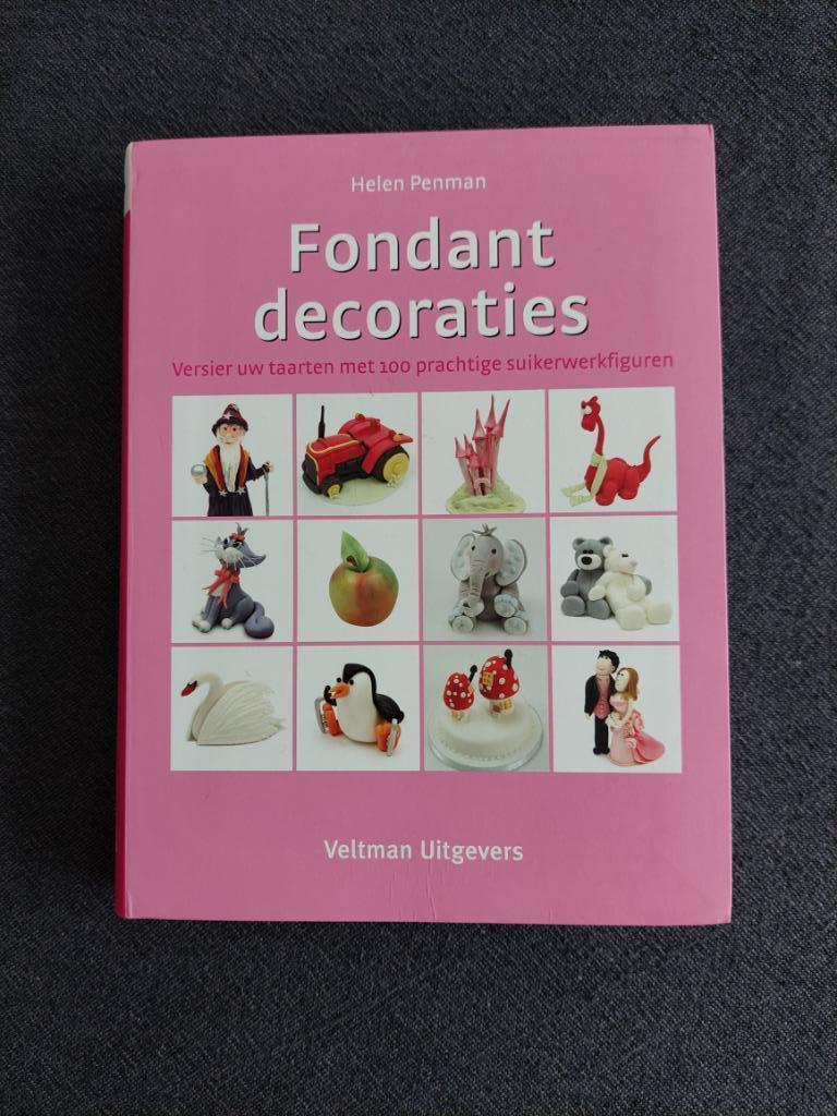 Fondant decoraties, Enlèvement ou Envoi, Comme neuf, Gâteaux, Tartes ou cupcakes, Livre ou Revue
