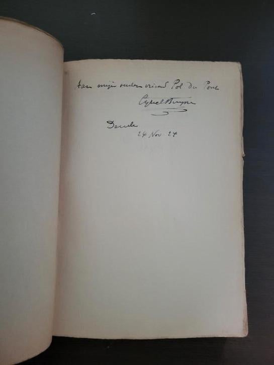 Cyriel Buysse Tantes eerste druk met opdracht en gesigneerd, Ophalen of Verzenden