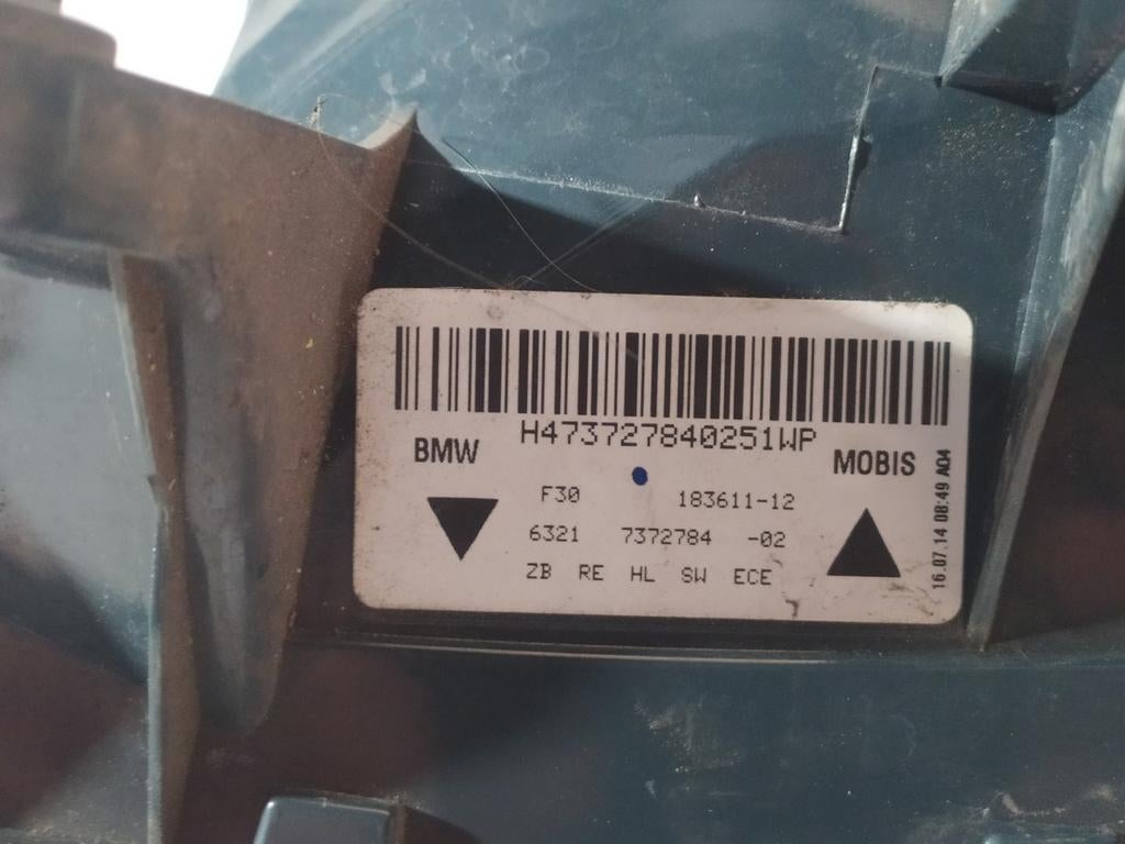 Bmw F30 achterlichten 63217372784 7372784, Ophalen, BMW